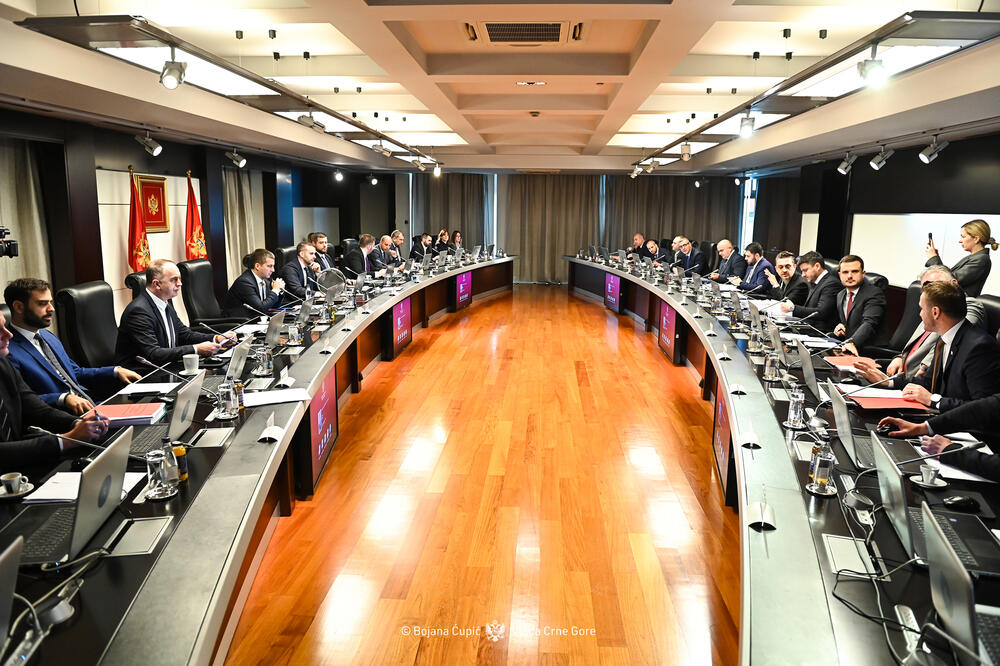 From the Government session, Photo: Government of Montenegro