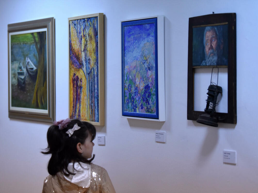 Traditional ULUCG exhibition opened. Although the prize, named after three great Montenegrin fine arts, is traditionally and symbolically awarded for drawing, sculpture and painting, this year that was not the case
