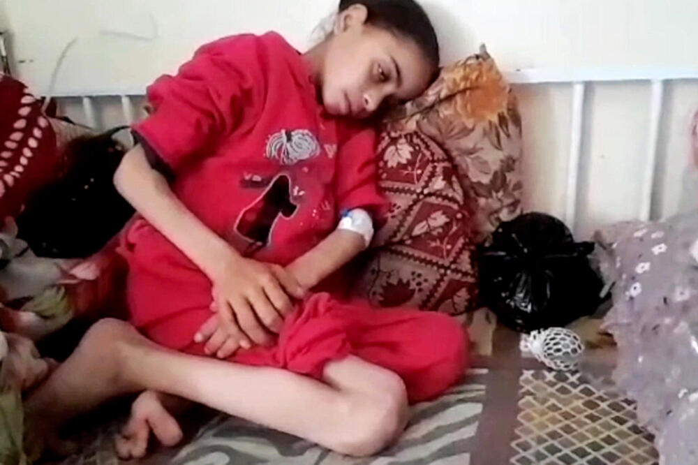 Nora Muhamed cannot get the treatment she needs in a hospital in Gaza, Photo: BBC