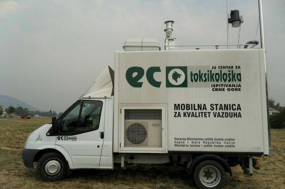 Mobilna stanica za mjerenje kvaliteta vazduha, Foto: Svetlana Mandić