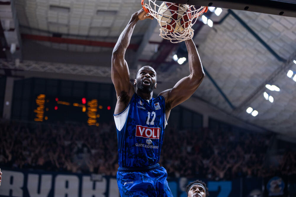 Košarkaš Budućnosti Marvin Džons, Foto: KK Budućnost Voli/Filip Roganović