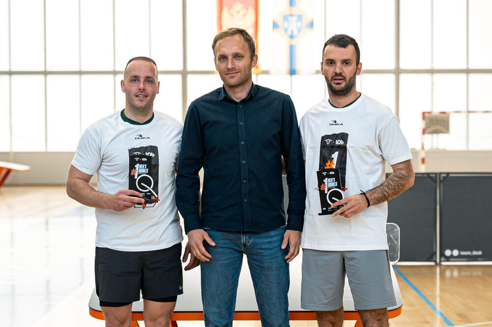 Pobjednici turnira u, Foto: Teqball Montenegro