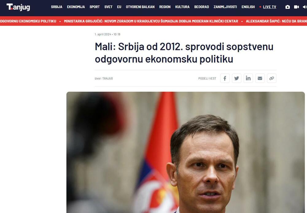 <p>Na ovogodišnju prvoaprilsku šalu "upecali" su se srpski ministar finansija, stranački megafoni po medijima i društvenim mrežama, pa i neki ozbiljni mediji</p>