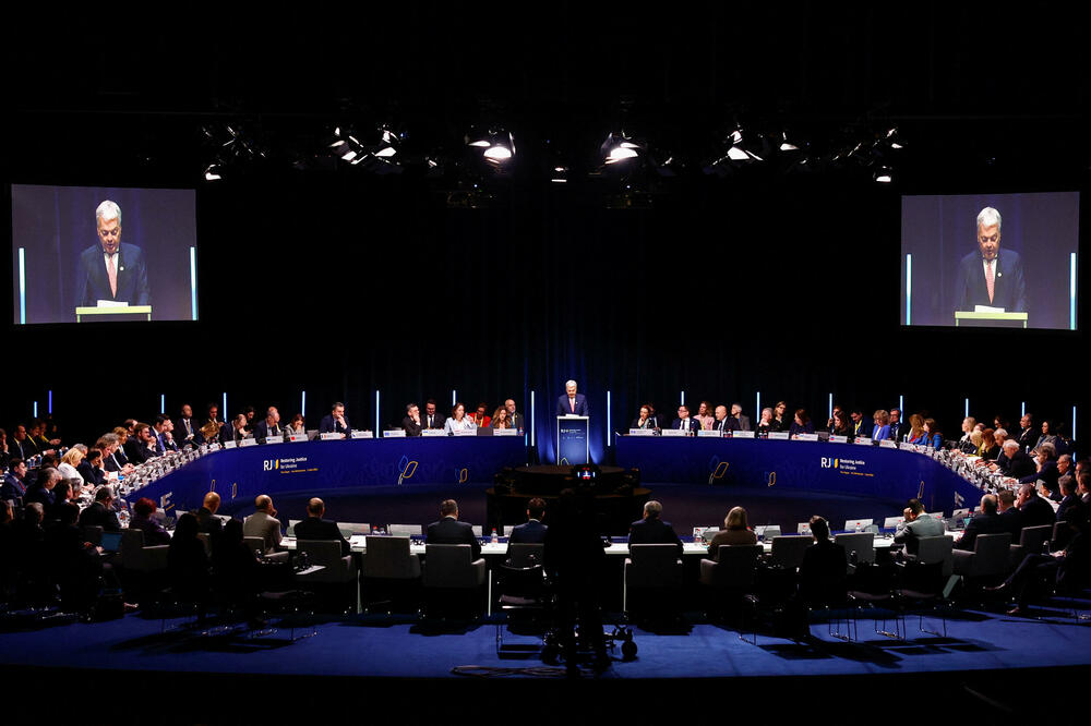 Međunarodna mirovna konferencija "Vraćanje pravde za Ukrajinu" u Hagu, Foto: Reuters