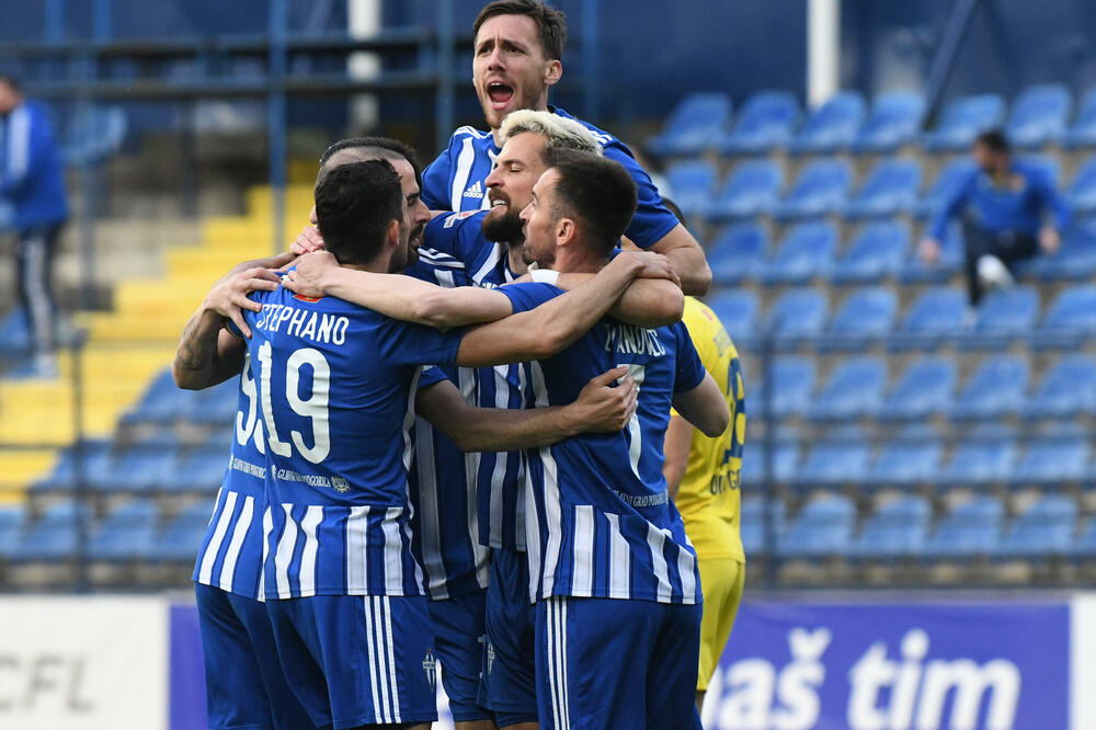 Fudbaleri Budućnosti (arhiva), Foto: FSCG