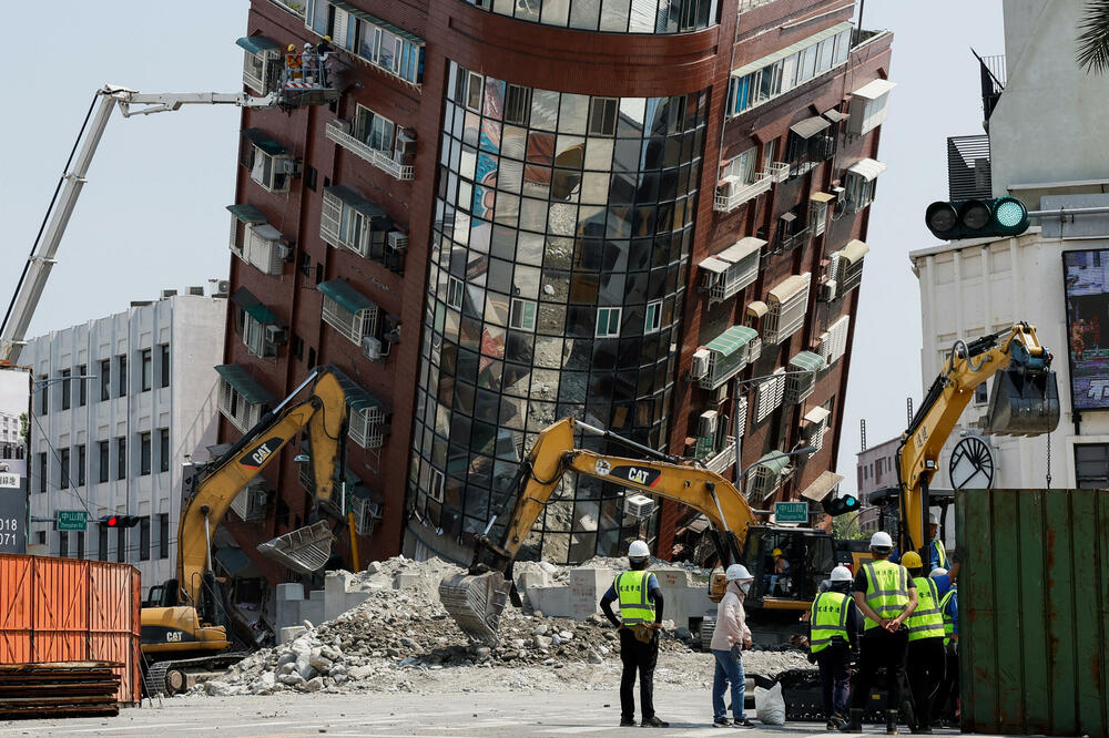 Nakon snažnog zemljotresa: Detalj iz okruga Hualien, Foto: Reuters