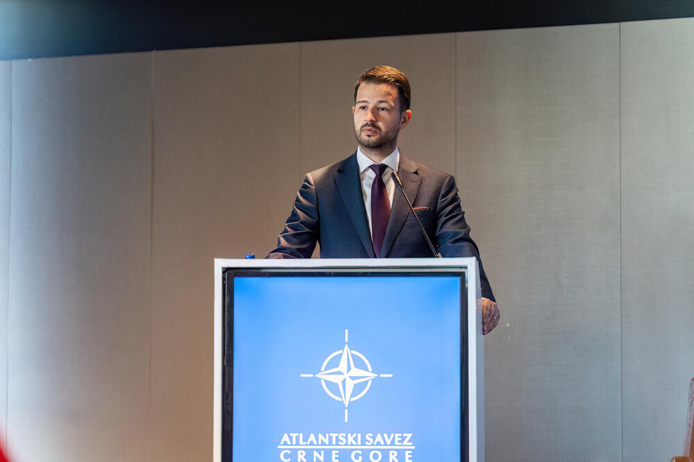 Milatović at the panel discussion, Photo: Office for Public Relations of the President of Montenegro
