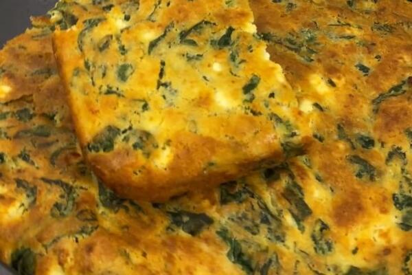 For beginners in the kitchen: "Quick Gonzales" Spinach Pie