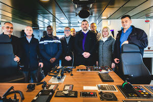 Krapović visited the French shipyard on the occasion of the purchase of two...