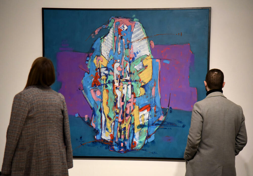 Sa izložbe Branka Mrdaka