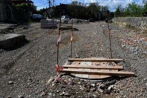 Several streets in Podgorica have been excavated, the deadlines for the completion of the works questionable