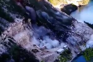 VIDEO It is being investigated how the landslide occurred in the quarry near Mostar