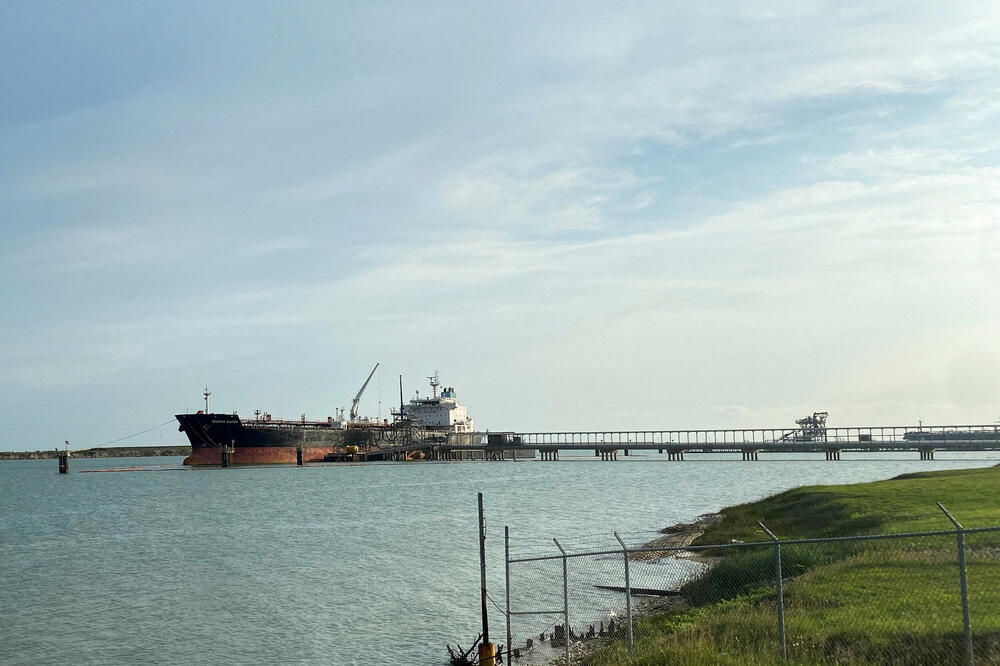 Naftni tanker u blizini Korpus Kristija u Teksasu