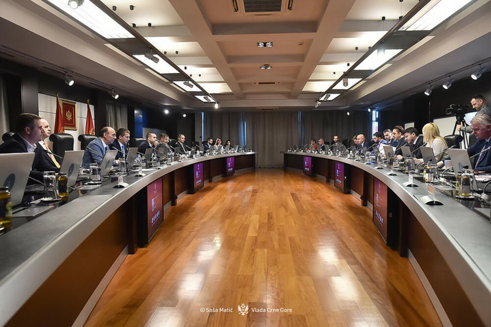 Sa jedne od sjednica Vlade, Foto: Saša Matić/Vlada Crne Gore
