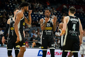Partizan defeated Zadar at the end of the regular part of the AdmiralBet ABA...