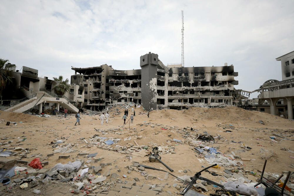 Uništena Al Šifa bolnica u Gazi, Foto: Reuters