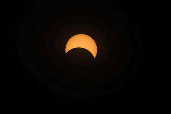 Solar eclipse also affected song listening