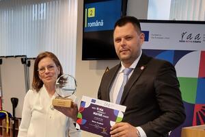 Kovačević was presented with the "Mayor – Friend of Roma 2024" award