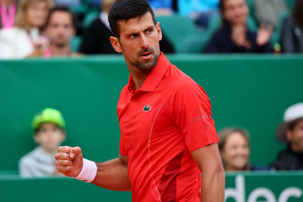 Đoković tokom današnjeg meča, Foto: Reuters