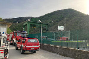 Italy: Four workers died in an explosion at a hydroelectric power plant,...
