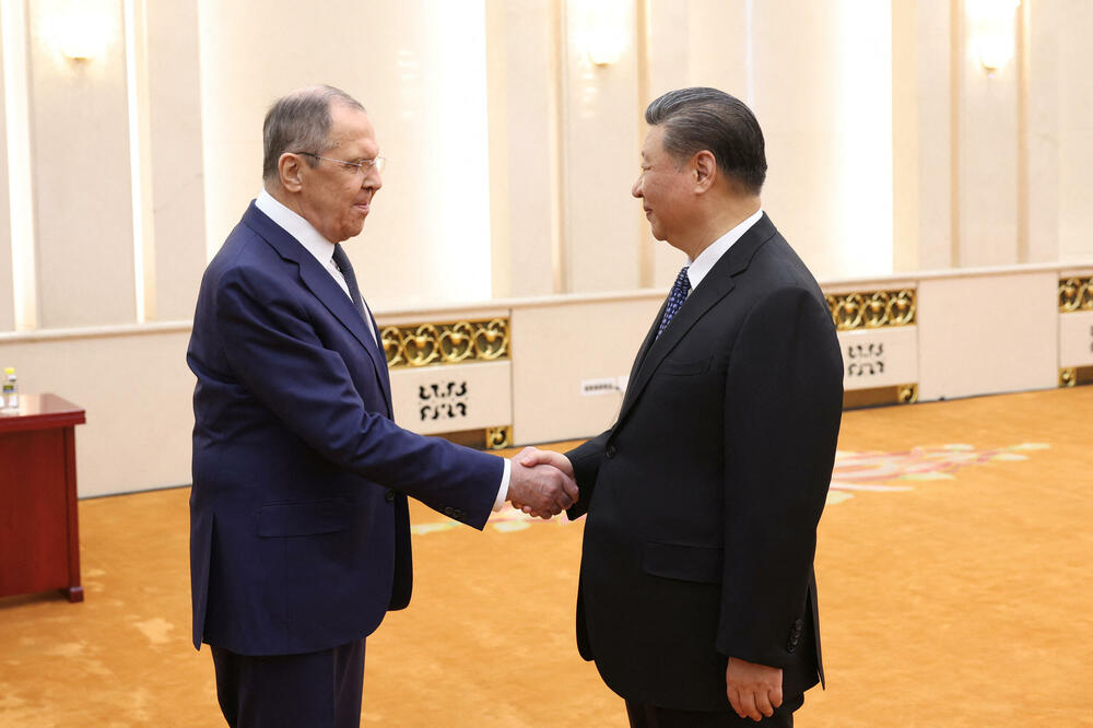 Lavrov i Si, Foto: Reuters