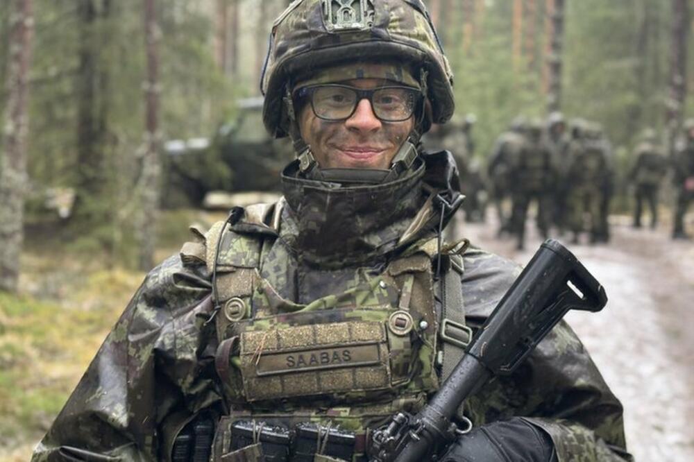 Toivo Sabas je jedan od sadašnje generacije mladih Estonaca koji služe obavezni vojni rok, Foto: BBC