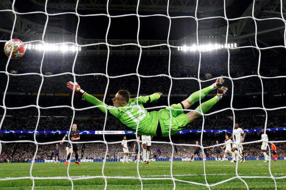 One of the spectacular goals in Madrid was the work of Joško Guardiola, Photo: Reuters