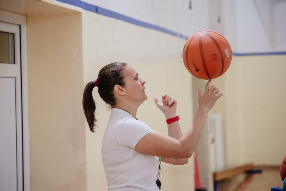 Lidija Ivanović, nastavnica fizičkog vaspitanja u OŠ „Maksim Gorki“