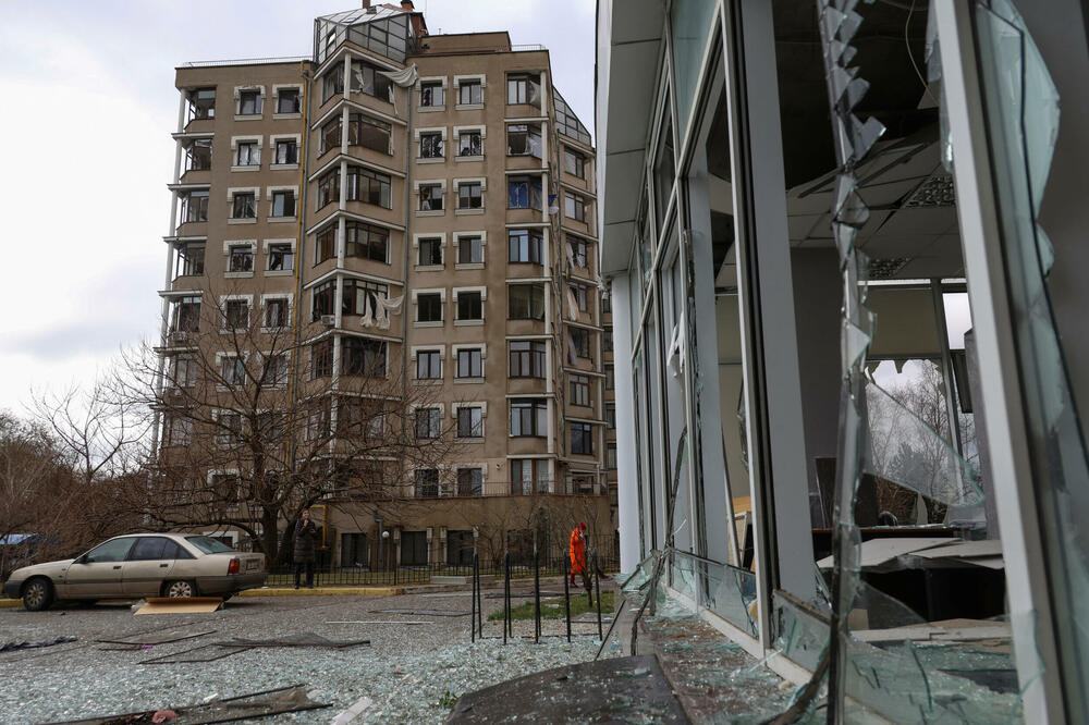 Odessa after one of the previous attacks, Photo: Reuters