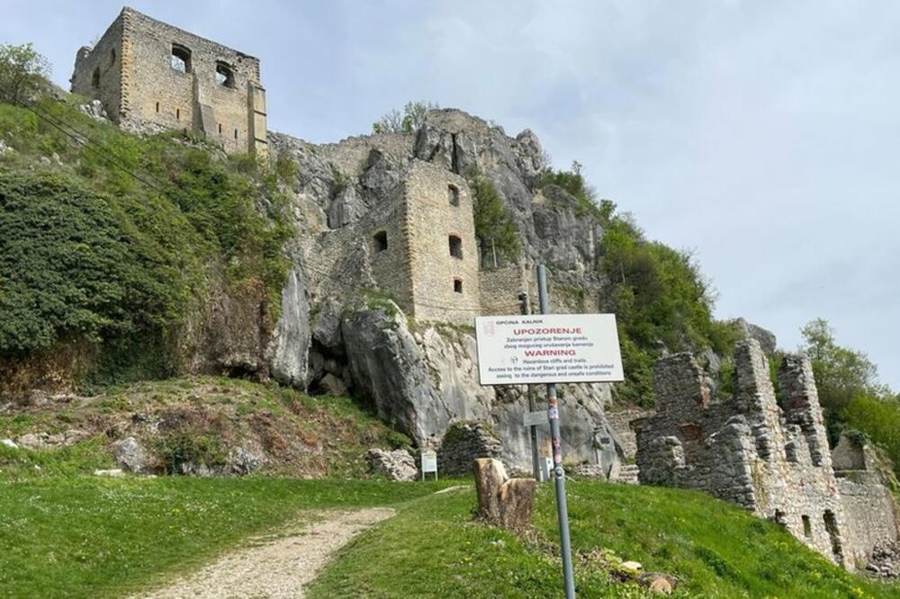 Kalnik je poznat i po srednjovjekovnoj tvrđavi, a lokalna vlast planira da ovo zdanje uredi sredstvima iz fondova Evropske unije, Foto: BBC/Grujica Andric