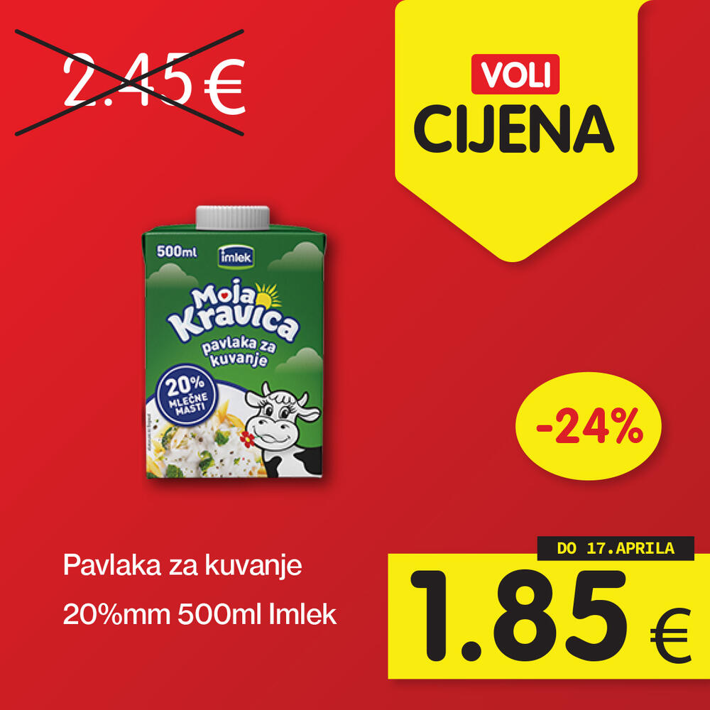 <p>Širok izbor proizvoda po najpovoljnijim cijenama na tržištu u svim Voli i Naš diskont marketima.</p>
