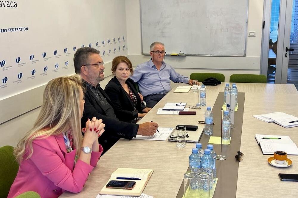 Sa današnjeg sastanka, Foto: Unija poslodavaca Crne Gore
