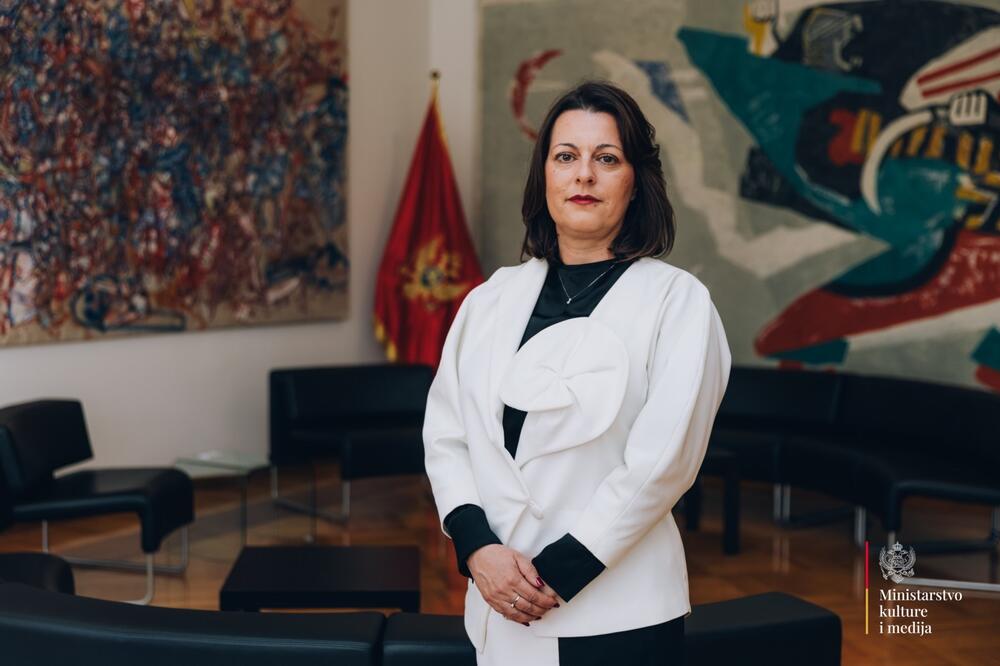 Tamara Vujović, Foto: Ministarstvo kulture i medija
