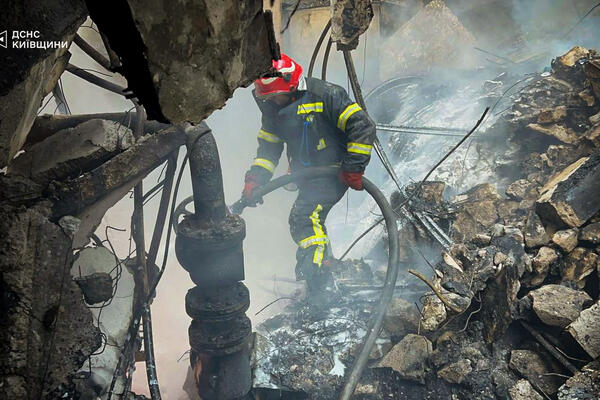 Kijev: Oboreno pet projektila i 24 ruska drona