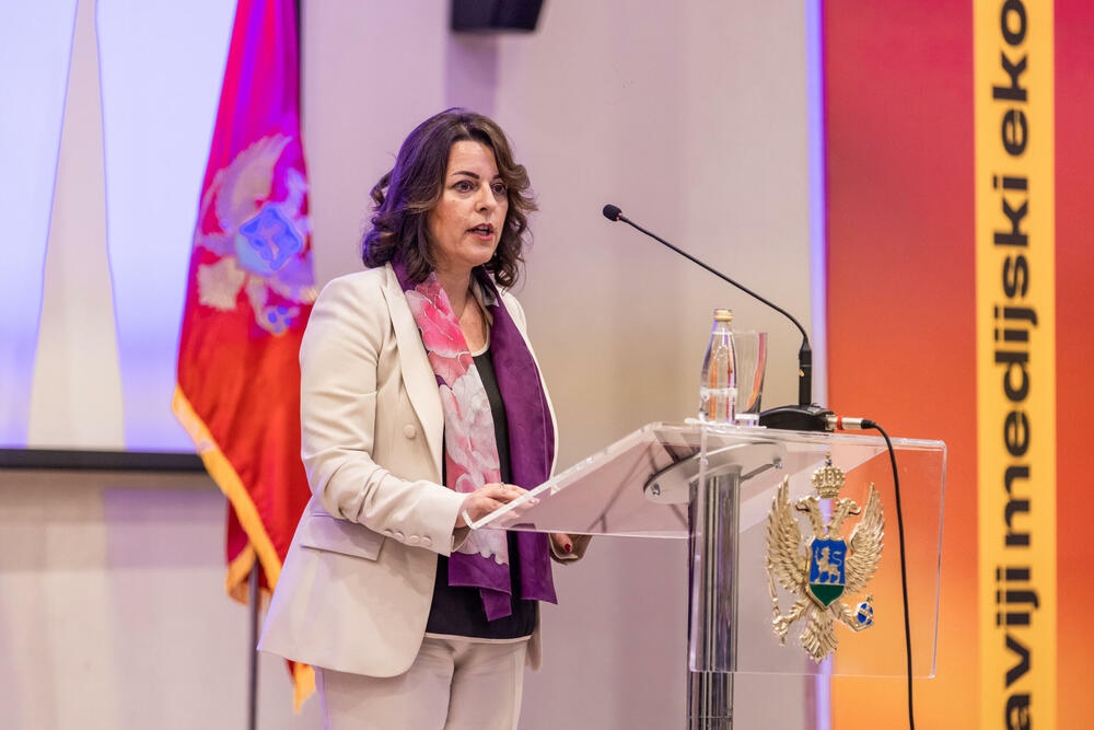 Ministarka kulture i medija Tamara Vujović