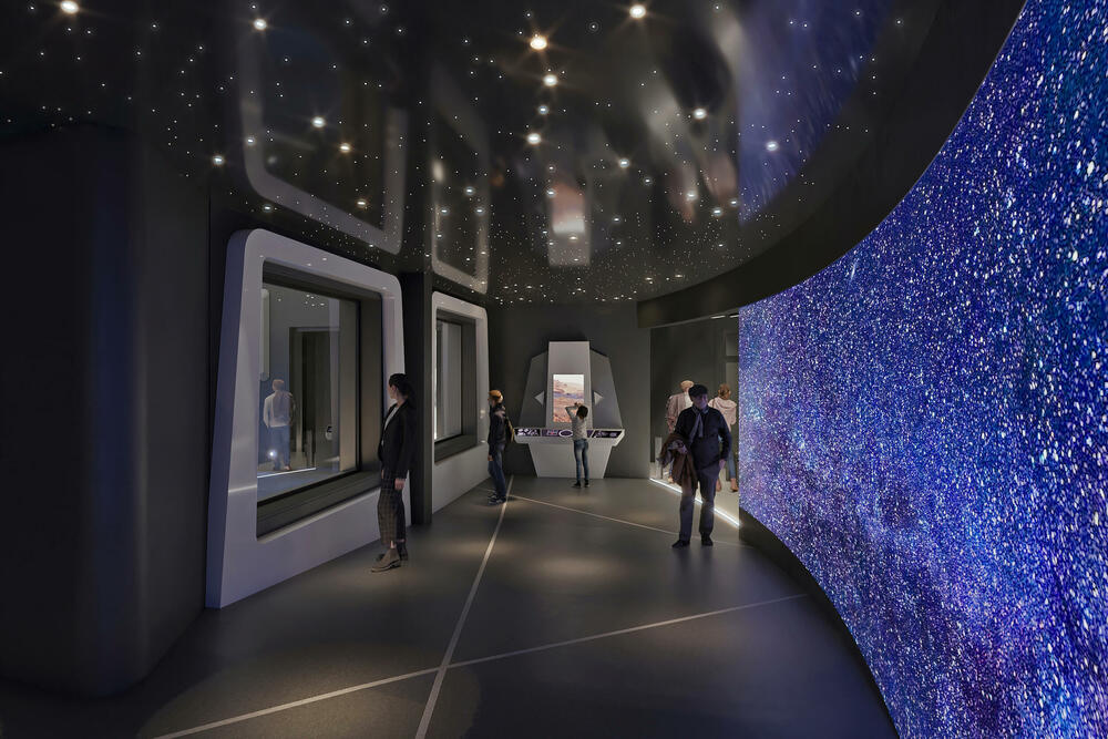 <p><em>Zadužbina Miodraga Kostića donosi najveći interaktivni globus u Evropi, planetarijum i izložbenu postavku od preko 30 naučnih eksponata koji će biti na raspolaganju svim posjetiocima Palate nauke, uz posebne sadržaje namijenjene djeci i mladima.</em></p>  <p> </p>