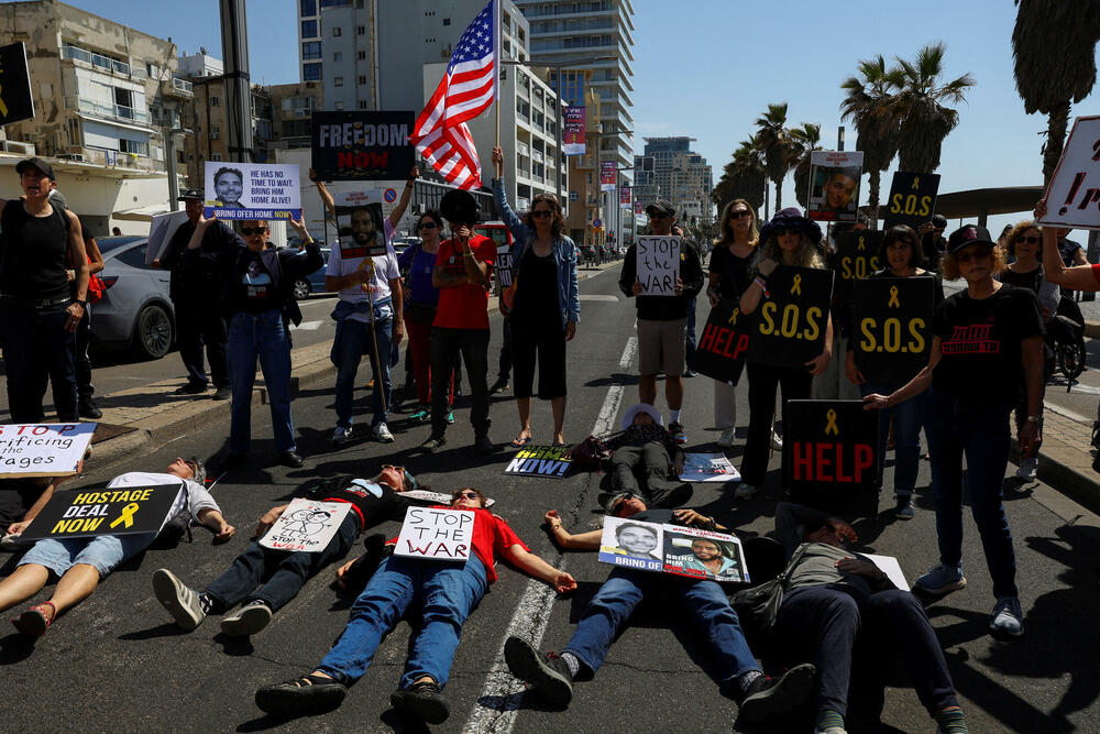 Protest u Tel Avivu sa zahtjevom za oslobađanje talaca iz Gaze
