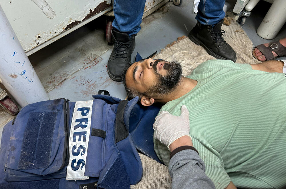 Palestinski novinar Sami Šehada povrijeđen je u izraelskom napadu u Gazi