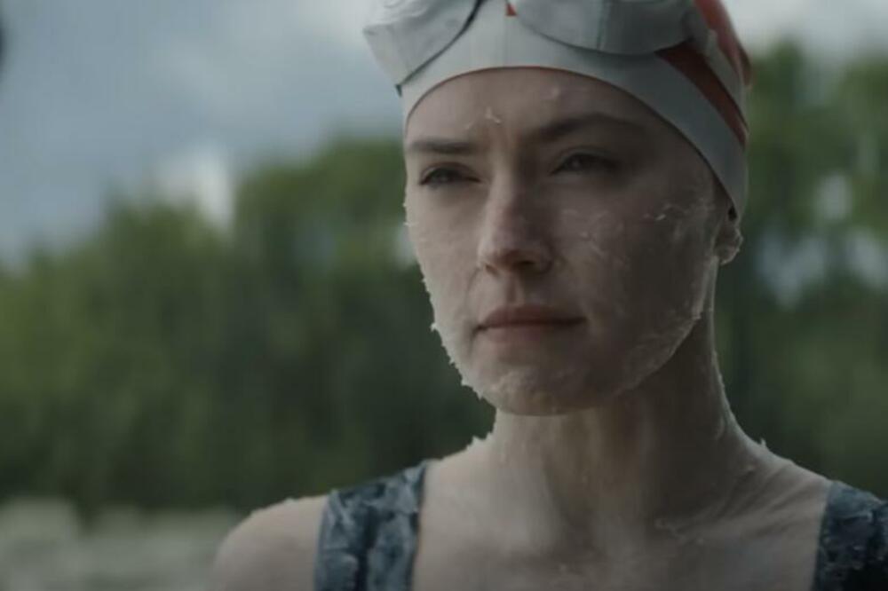 Dejzi Ridli u filmu "Young Woman and the Sea", Foto: Printscreen YouTube