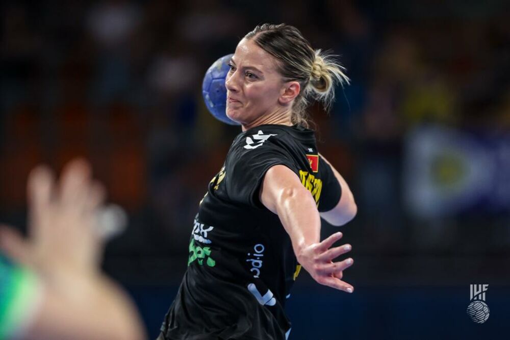 Jelena Despotović na današnjem meču, Foto: IHF