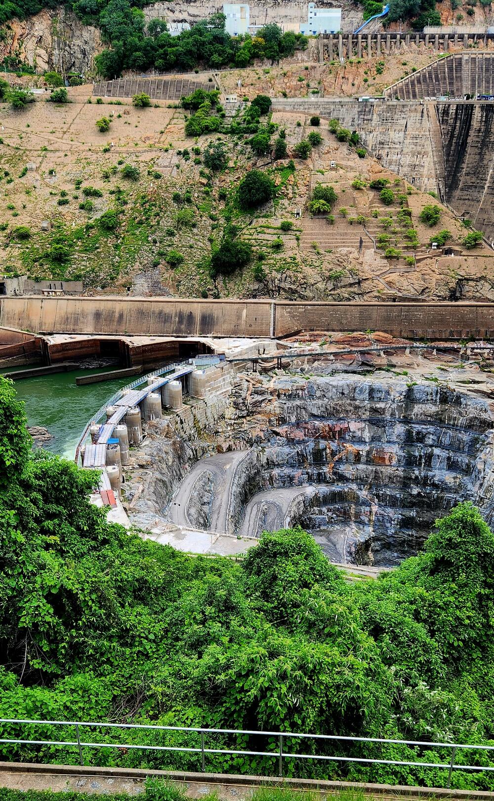 Brana na jezeru Kariba