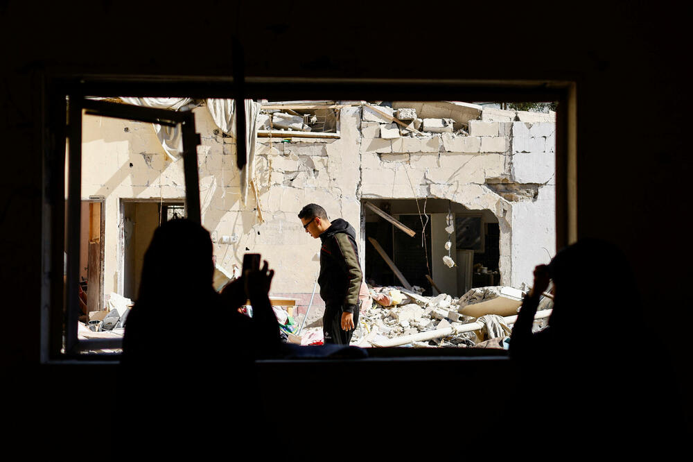 Detalj iz Rafe nakon izraelskog napada, Foto: Reuters