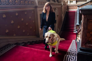 The first blind British ambassador is a lady: What I can't see we...