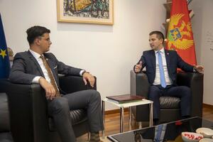 Bečić and Saranović are on an official visit to The Hague, they will meet with...