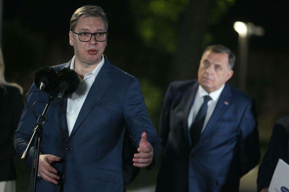 Vučić i Dodik (arhiva), Foto: BETAPHOTO/MILAN OBRADOVIC