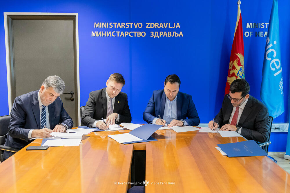 Potpisivanje Memoranduma, Foto: Ministarstvo zdravlja