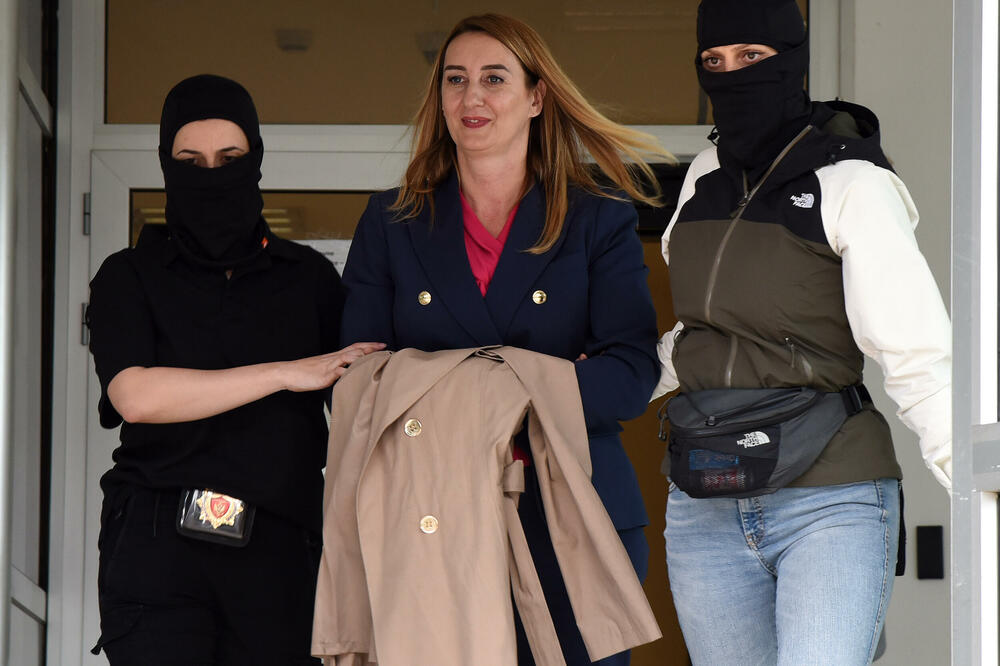 Jelena Perović saslušana u SPO, Foto: Luka Zekovic