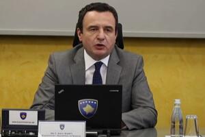 Kurti: Kosovo does not accept the Community of Municipalities as a condition for membership...