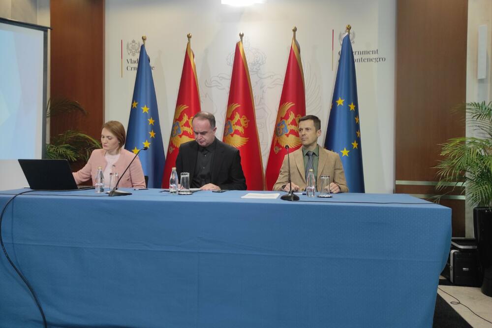 From the press conference, Photo: Mirko Kotlaš