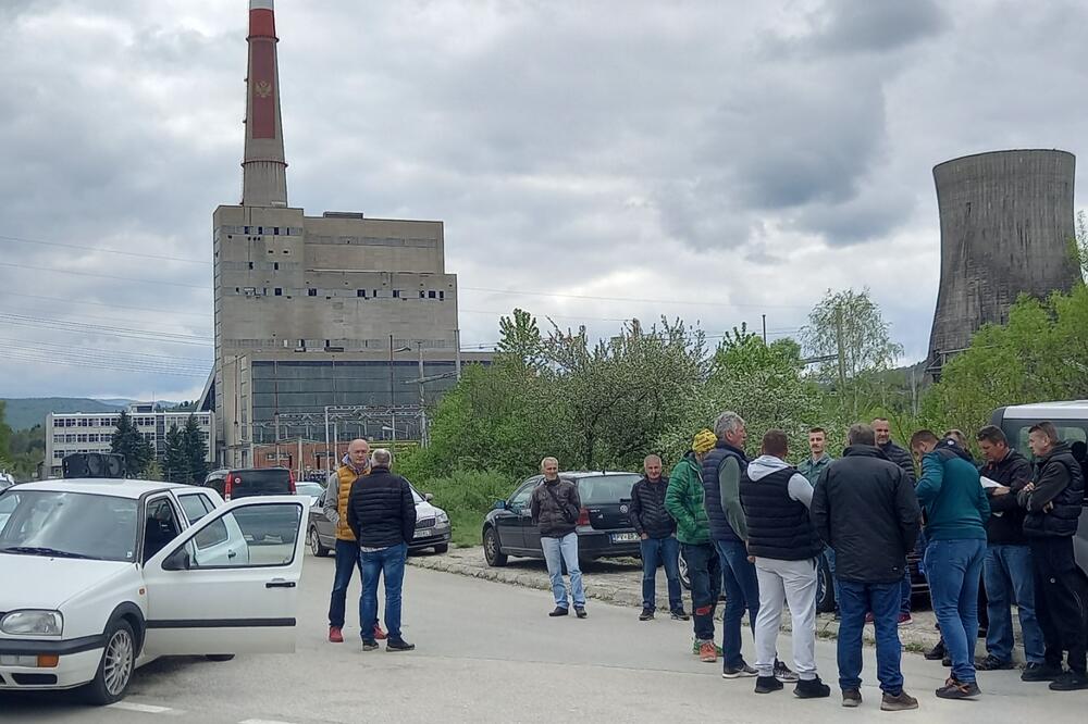 Danas na kratko blokirali put Pljevlja- Đurđevića Tara, Foto: Goran Malidžan
